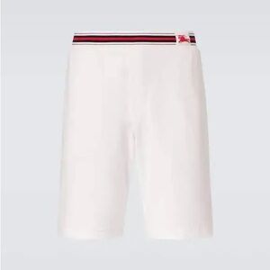 BURBERRY 
Cotton-Blend Towelling Shorts